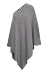Part Two 30301357 Kristanna Poncho Grey Melange