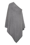 Part Two 30301357 Kristanna Poncho Grey Melange