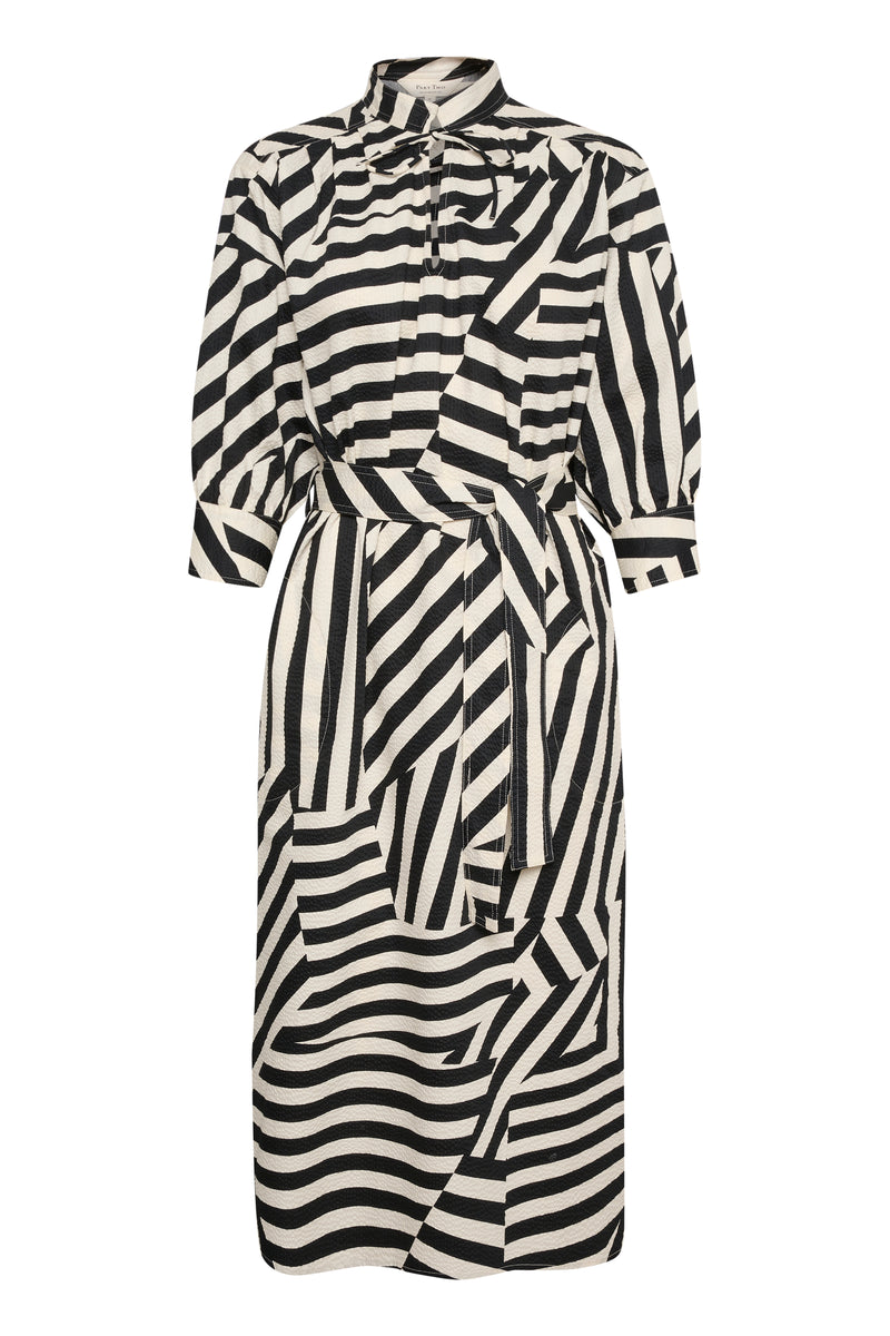 30308468 Deconstructed Stripe Part Two Ena Dress