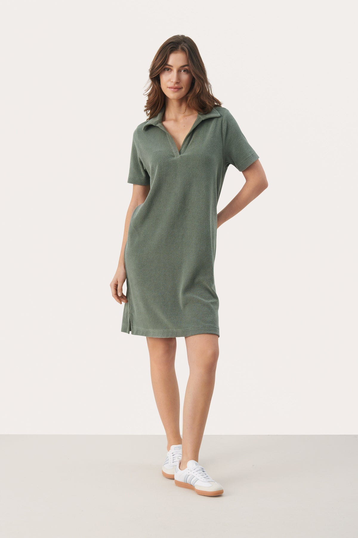 30308658 Agave Green Part Two Giavanna Dress