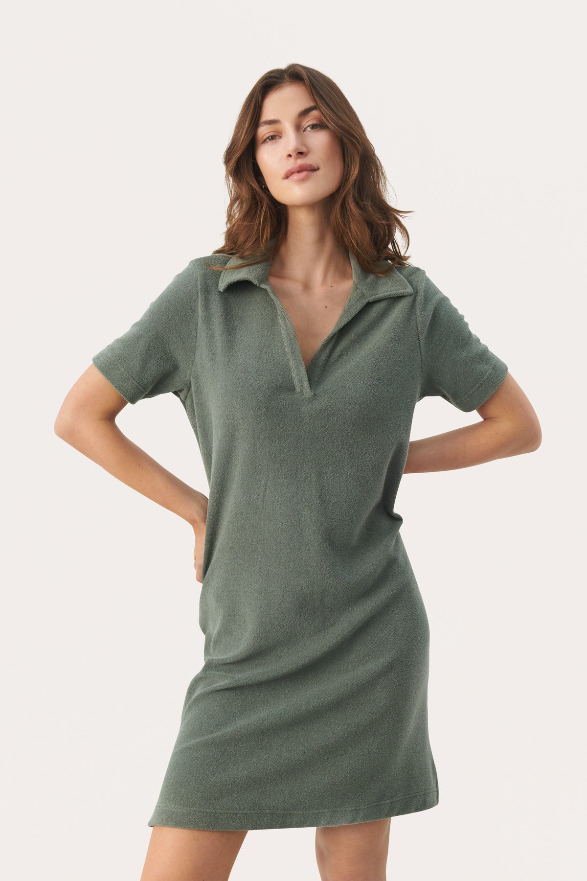 30308658 Agave Green Part Two Giavanna Dress