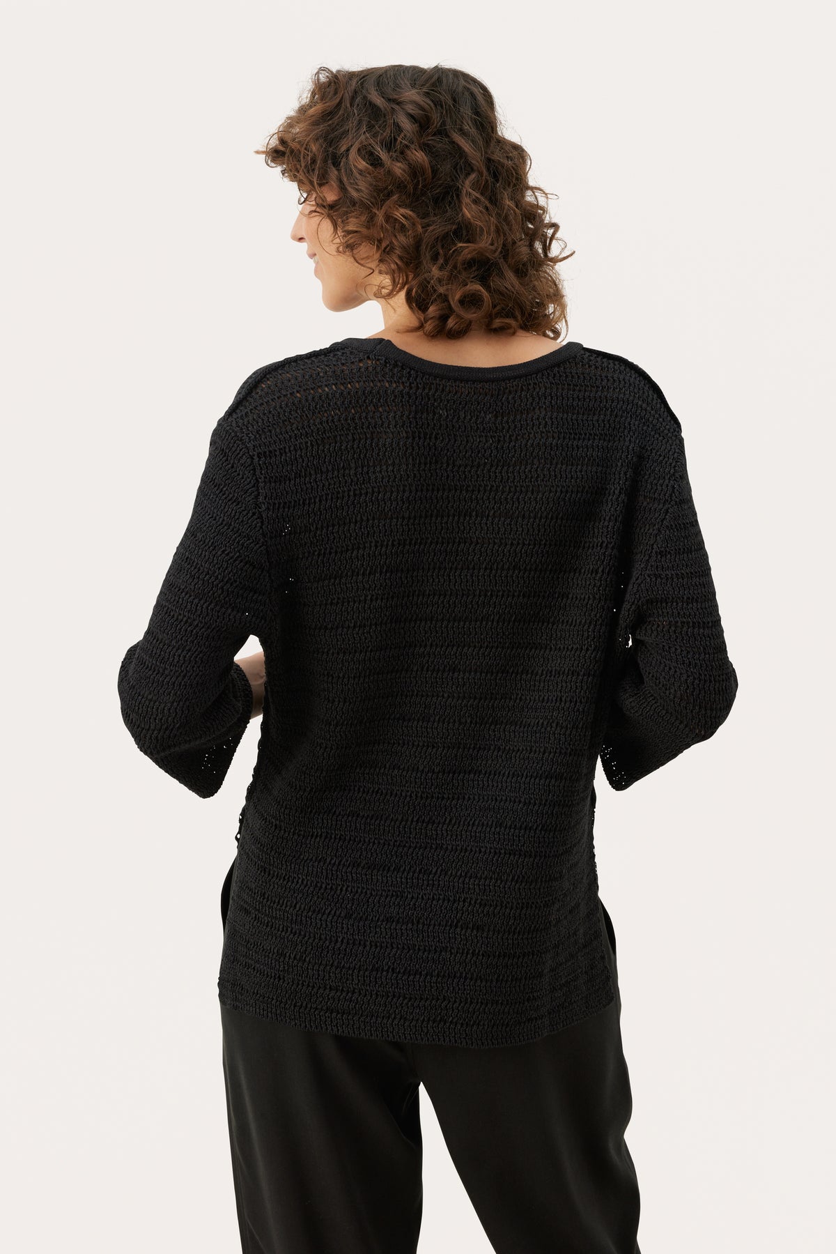 30308814 BLACK Part Two Judith Sweater