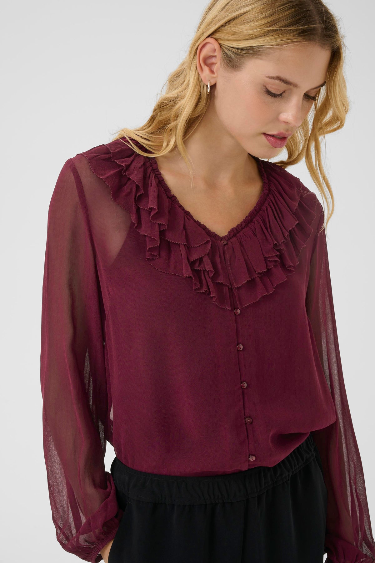 Part Two 30309956 Sanaz Blouse l/s
