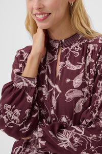 Part Two 30310006 Shiroma Blouse l/s