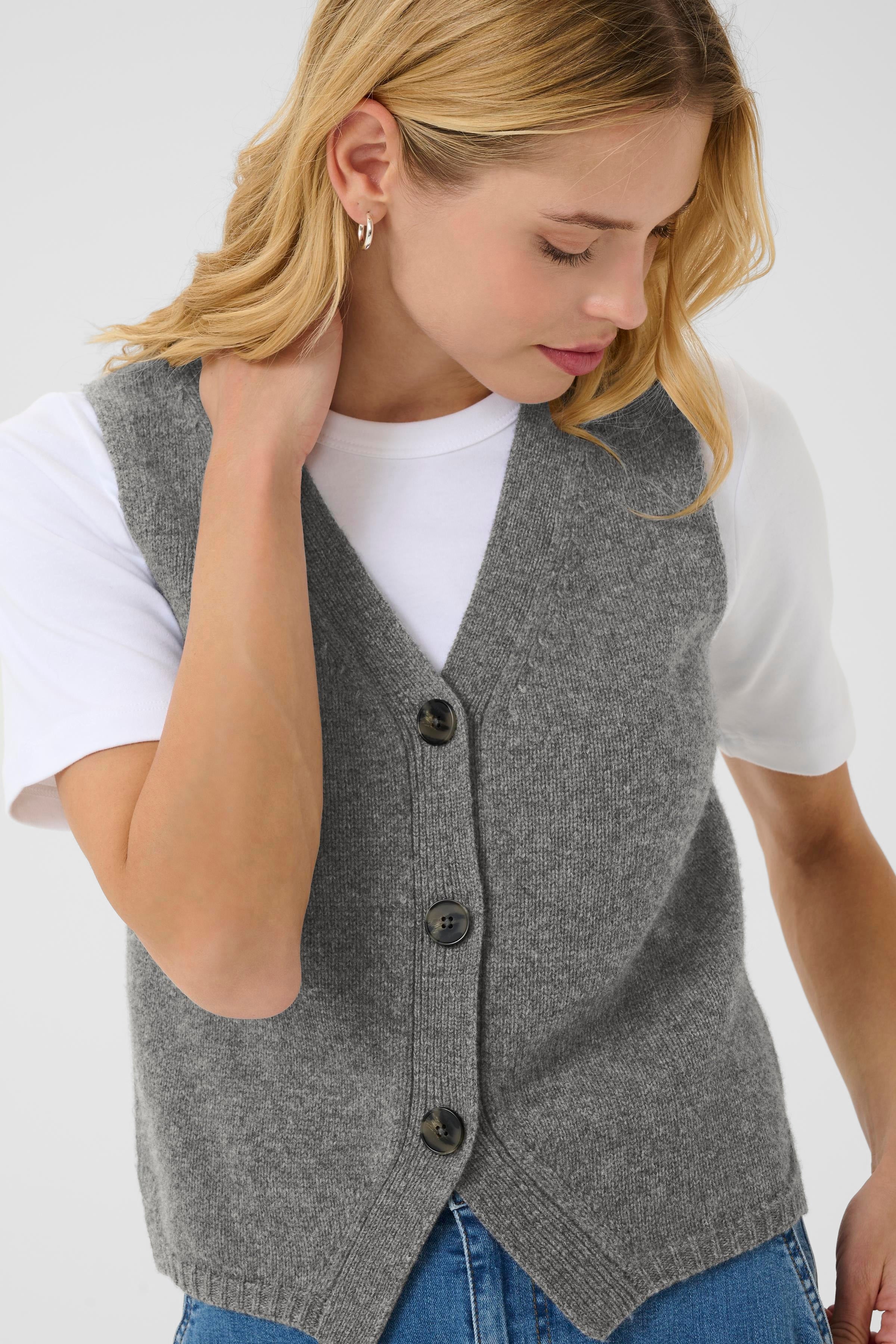 Part Two 30310052 Sylva Waistcoat-knit