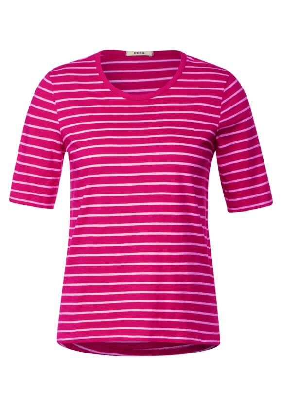 321114 Pink Sorbet Cecil Stripped Tee