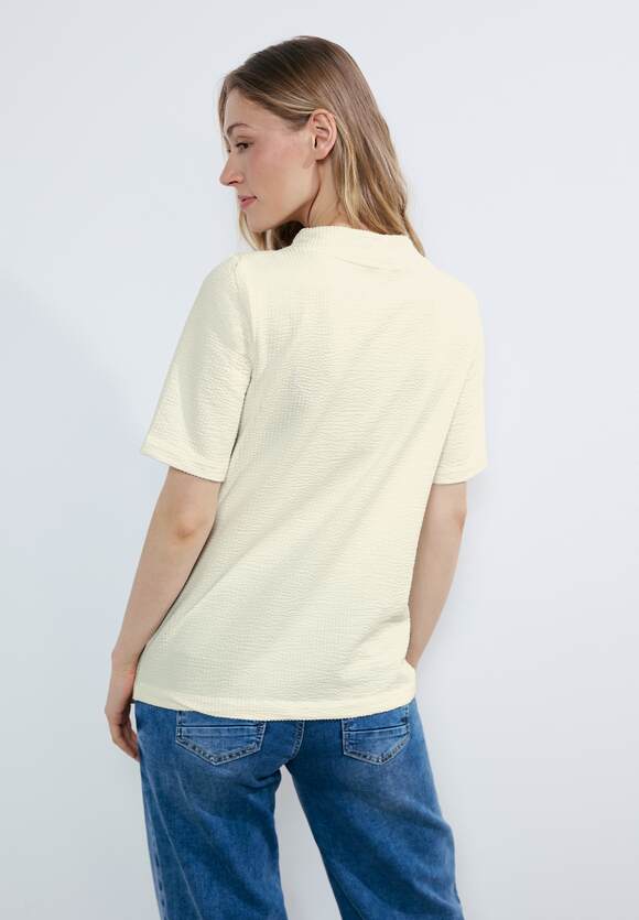 321142 VANILLA WHITE T-shirt from CECIL