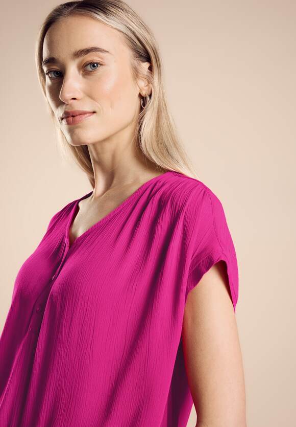 321479 Magnolia Pink Matmix Top With Button Panel