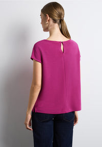 321951 Royal Fuchsia Ottoman Struktur Top Street One