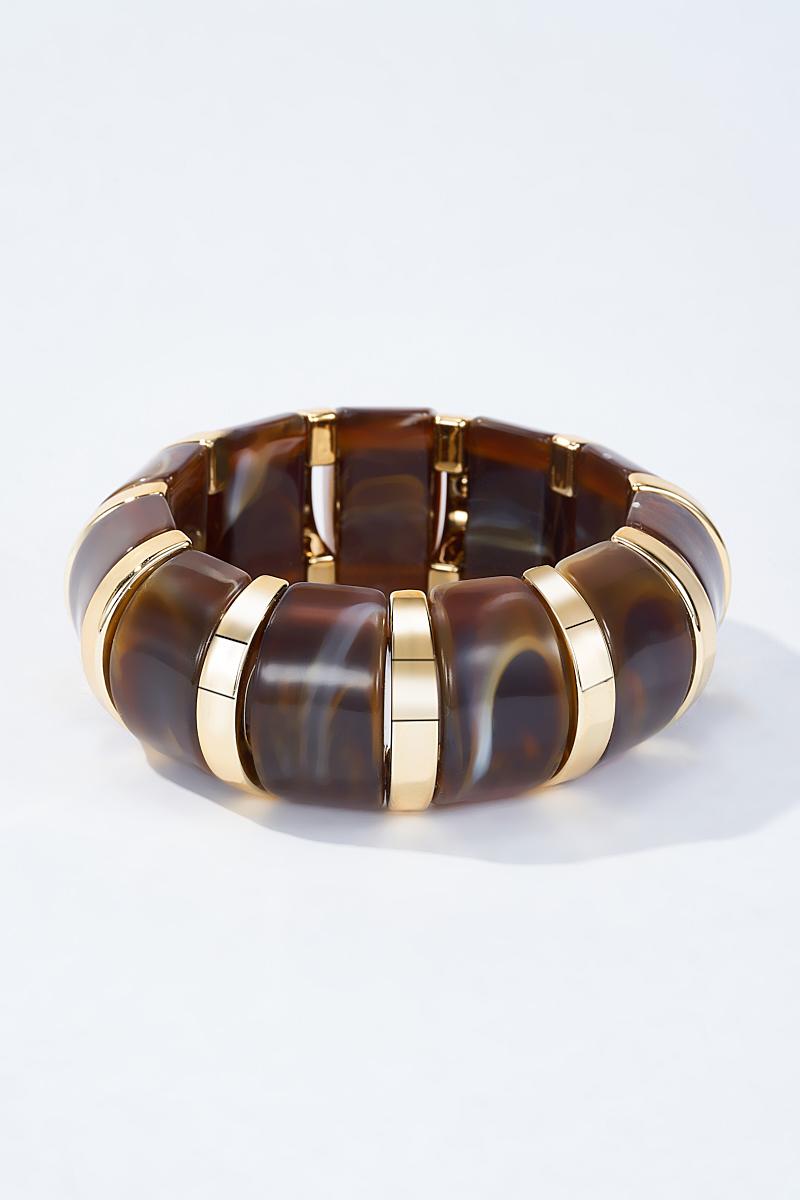 BEST OF IRISH BOID-3WY03 Chunky Elasticated Bangle