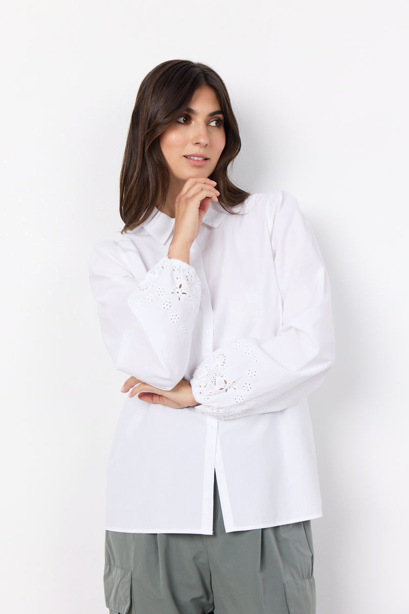 40483 WHITE Soya Concept Milly Shirt Soyaconcept