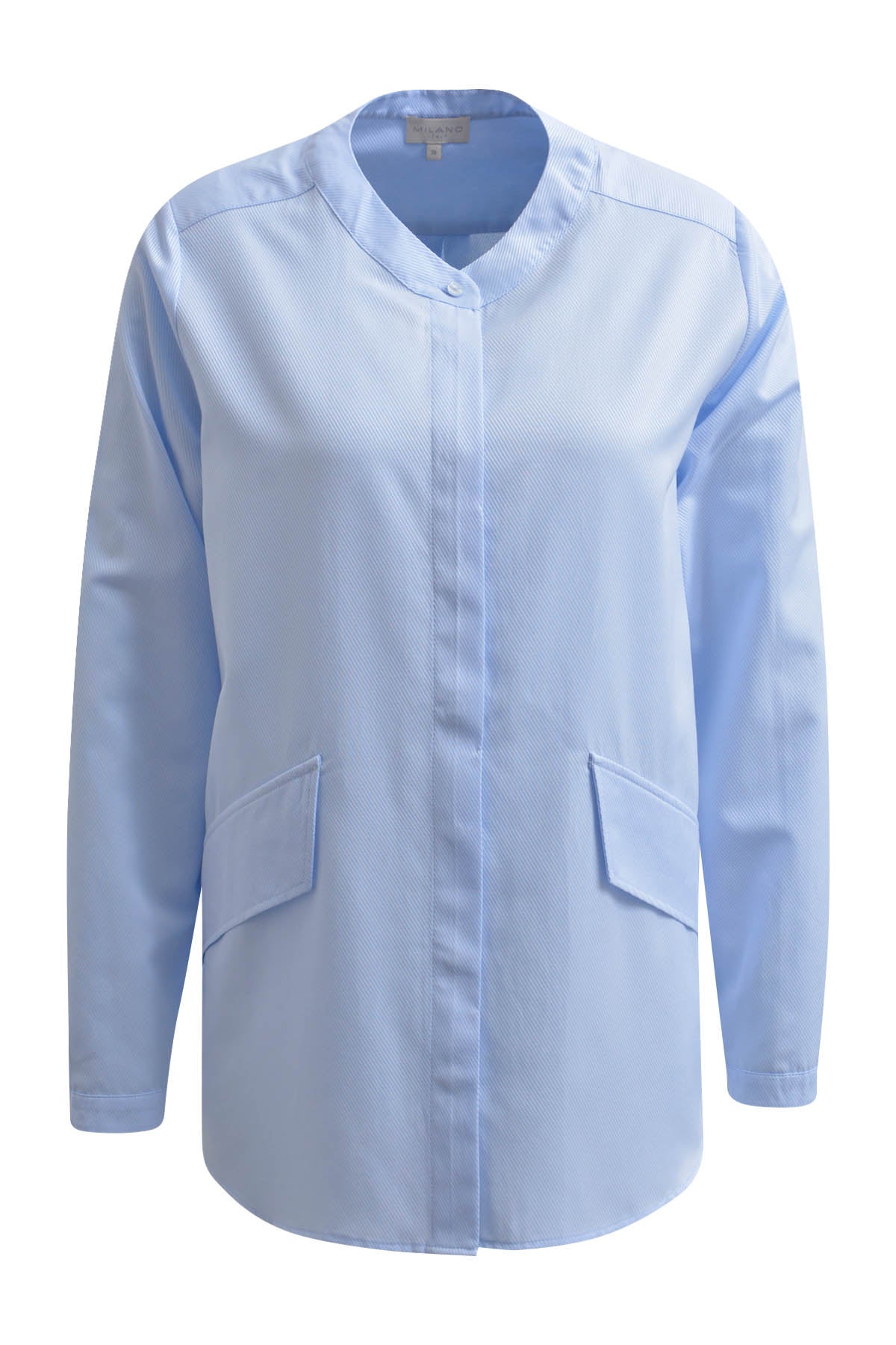 41-4385-3583 SKY Milano shirt with flap pockets