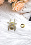 RBB-1 Spider Golden Magnetic-Brooch Best of Irish
