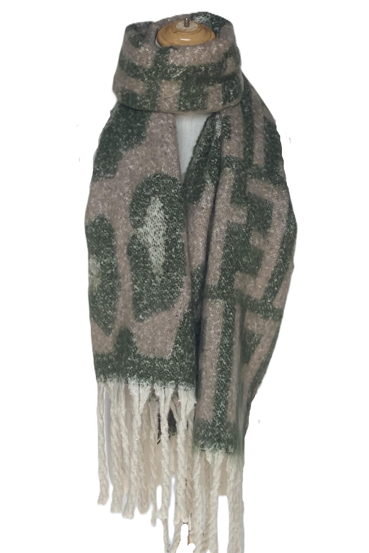 BEST OF IRISH GS25101 Rasta Scarf & Pom Pom Hat Gift Set