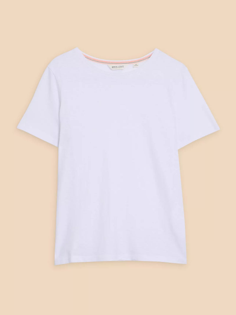 440374-a BRILLIANT WHITE T-shirt Abbie White Stuff