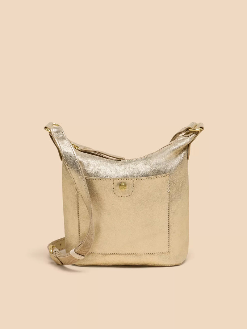 White stuff top yellow bag