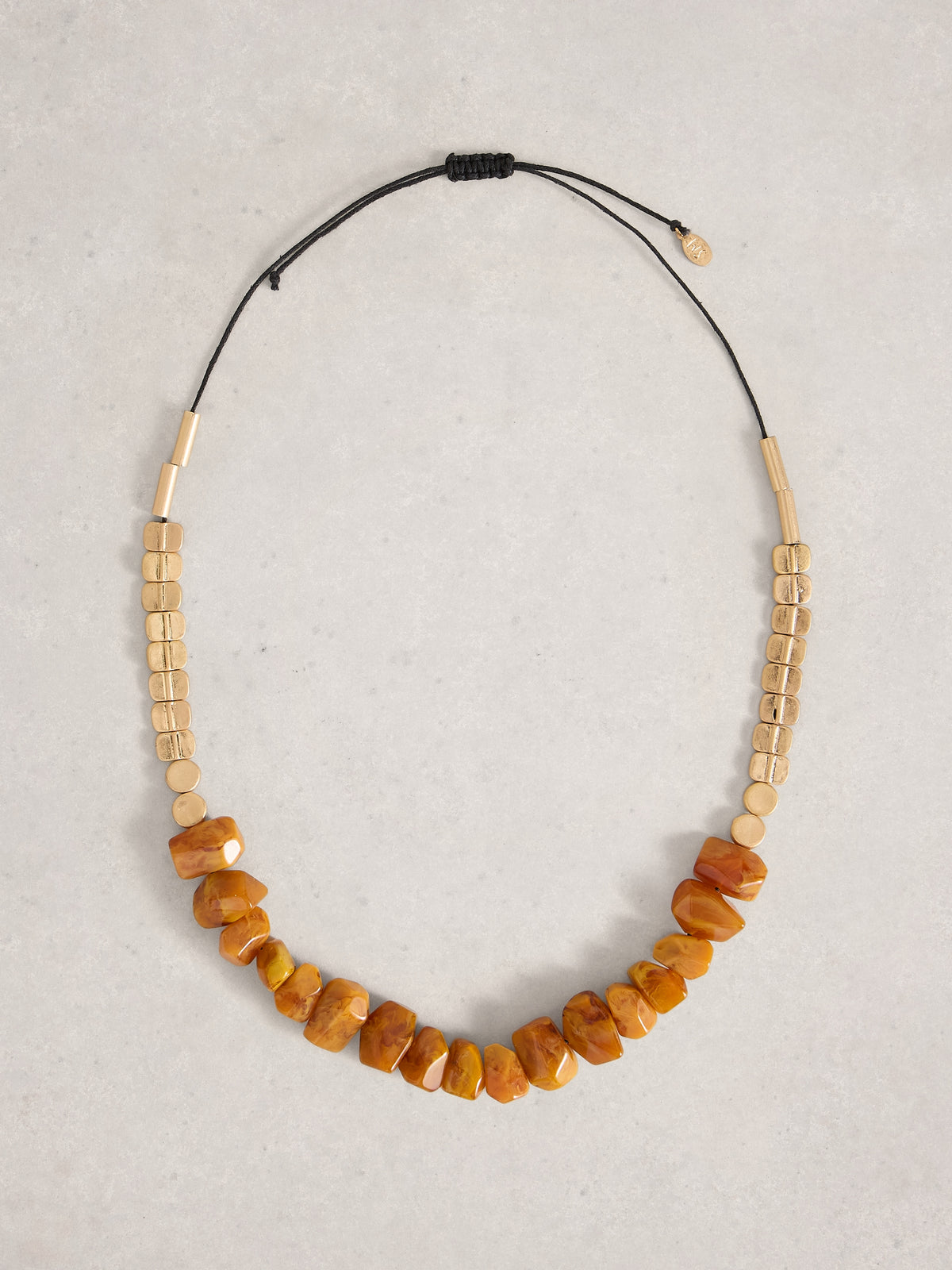 White Stuff 442399 Rose Stone Necklace