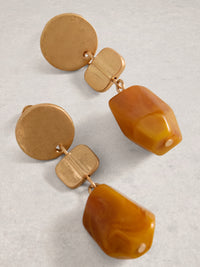 White Stuff 444027 Rose Stone Drop Earring