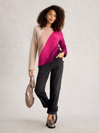 White Stuff 444052 Jana Col Block Jumper