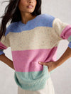 White Stuff 444053 Victoria Stripe Jumper