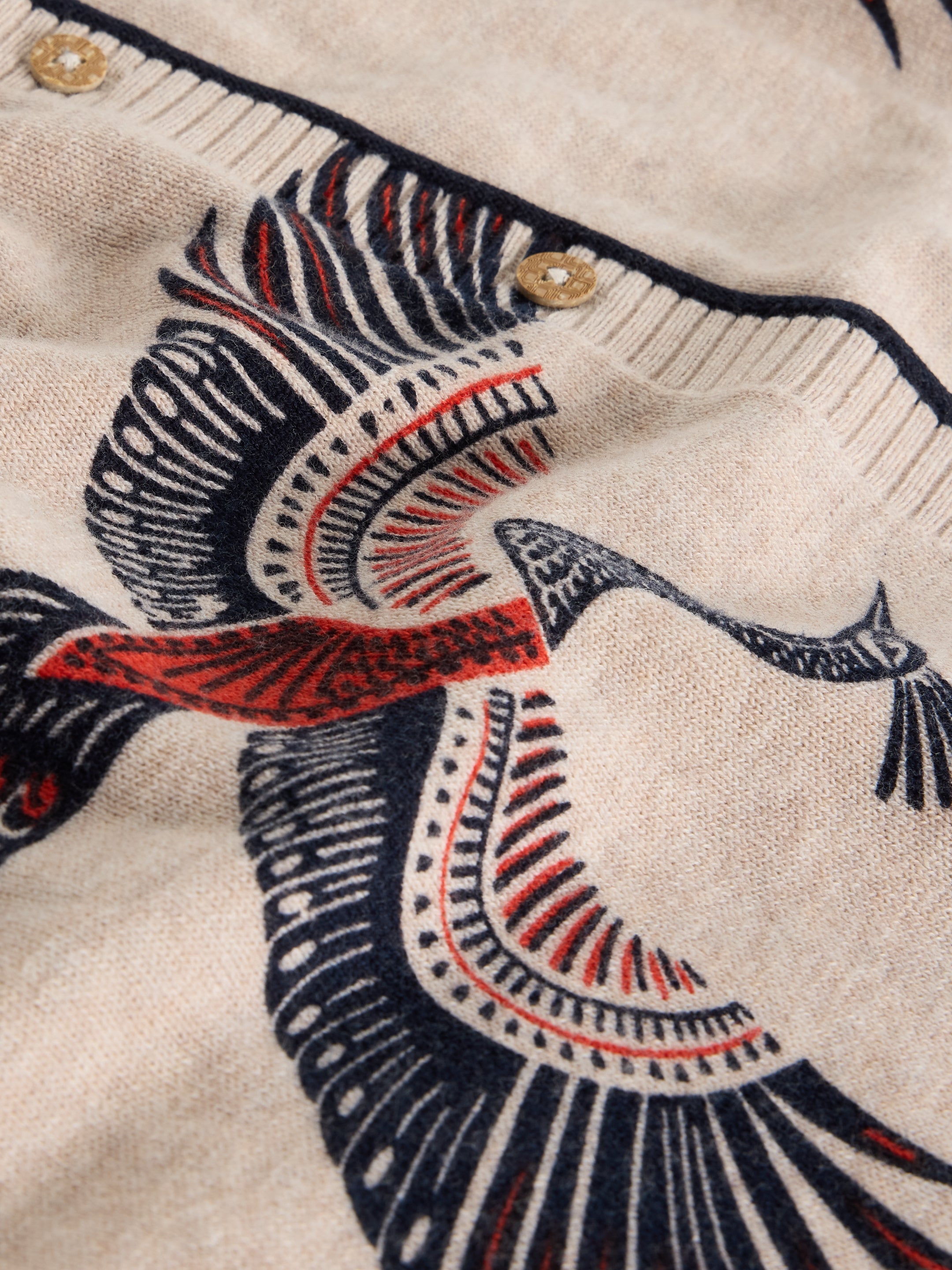 White Stuff 444076 Lulu Print Cardi