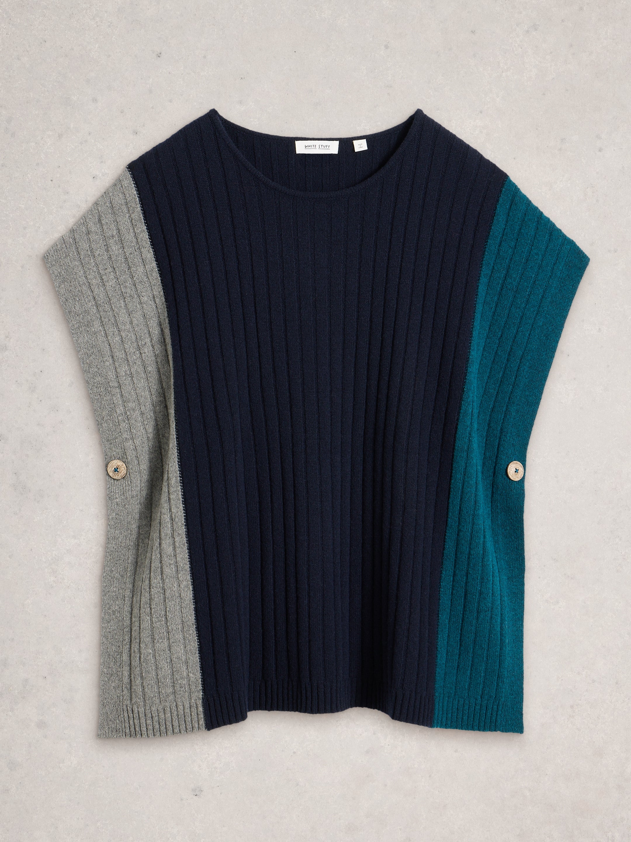 White Stuff 444083 Ava Knitted Poncho