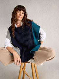 White Stuff 444083 Ava Knitted Poncho