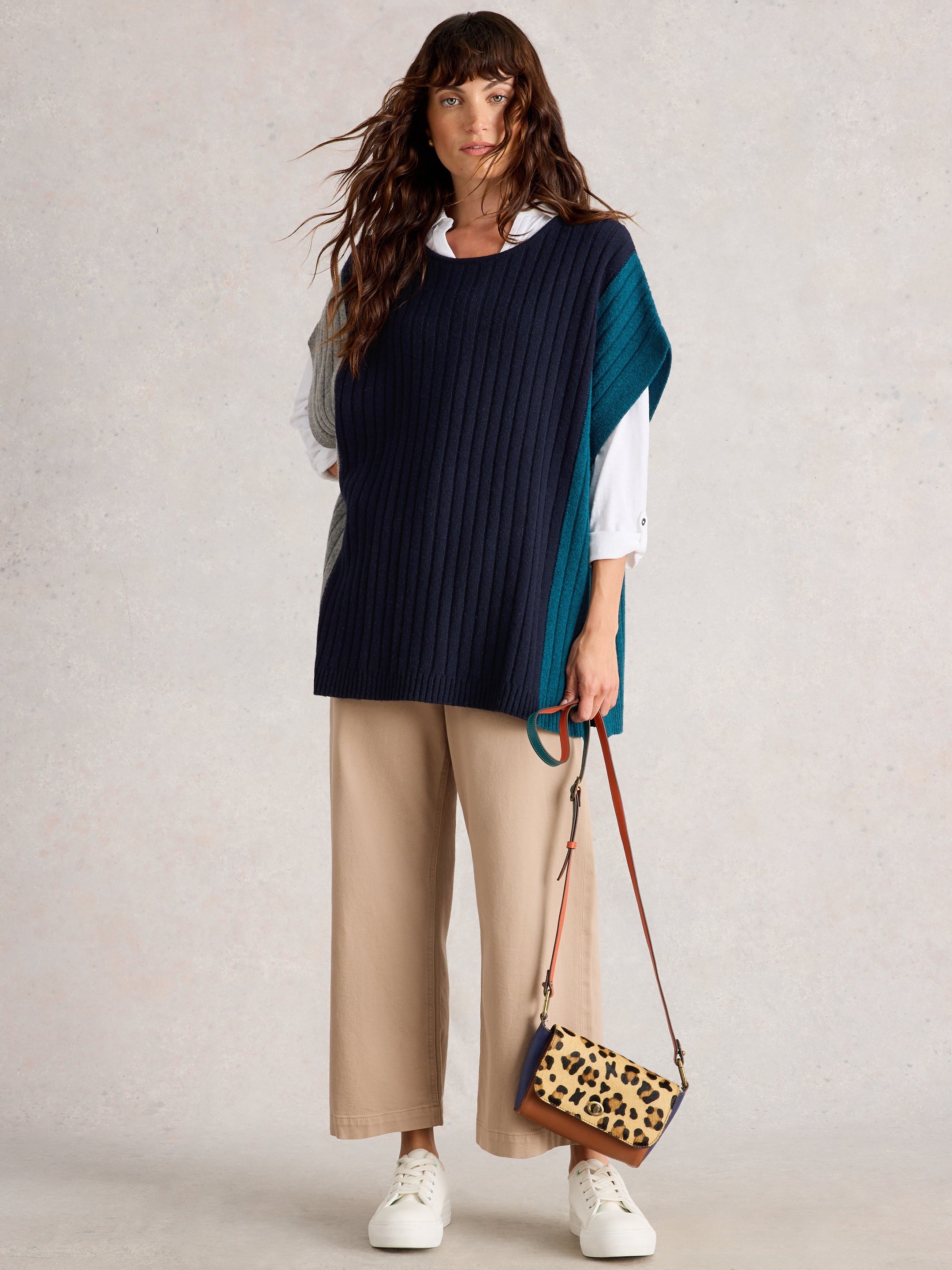 White Stuff 444083 Ava Knitted Poncho