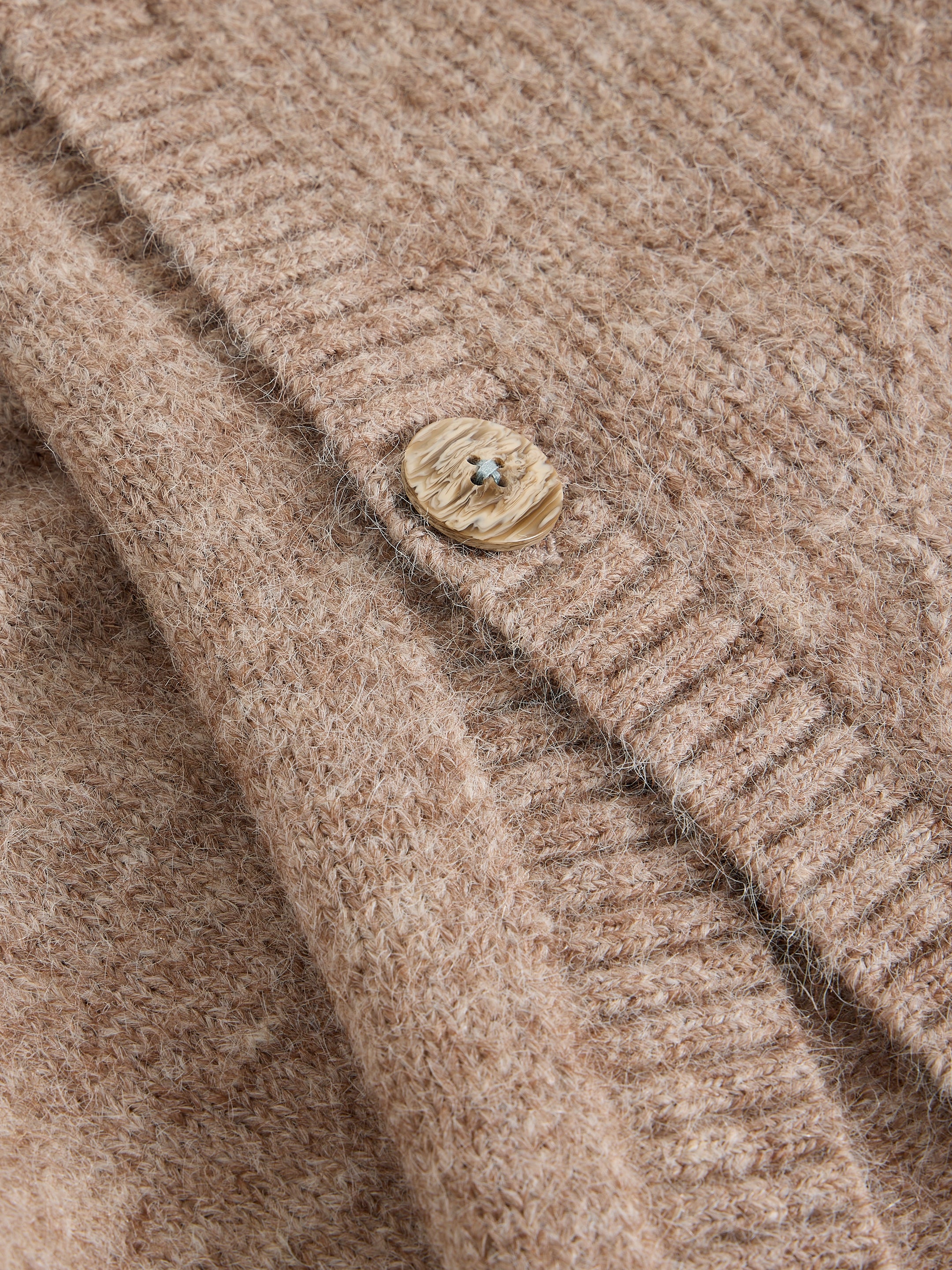 White Stuff 444085 Diamond Stitch Poncho