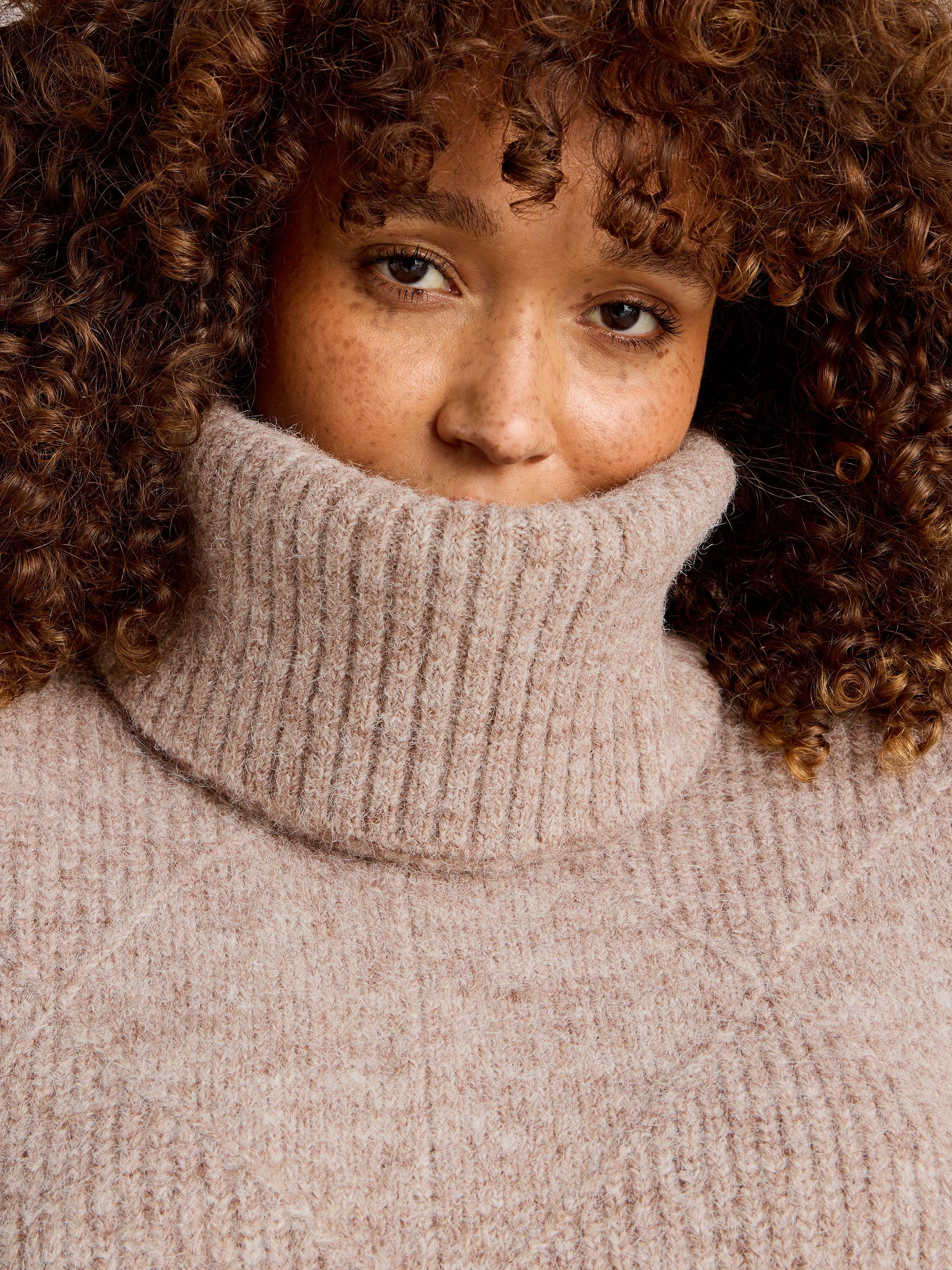 White Stuff 444085 Diamond Stitch Poncho