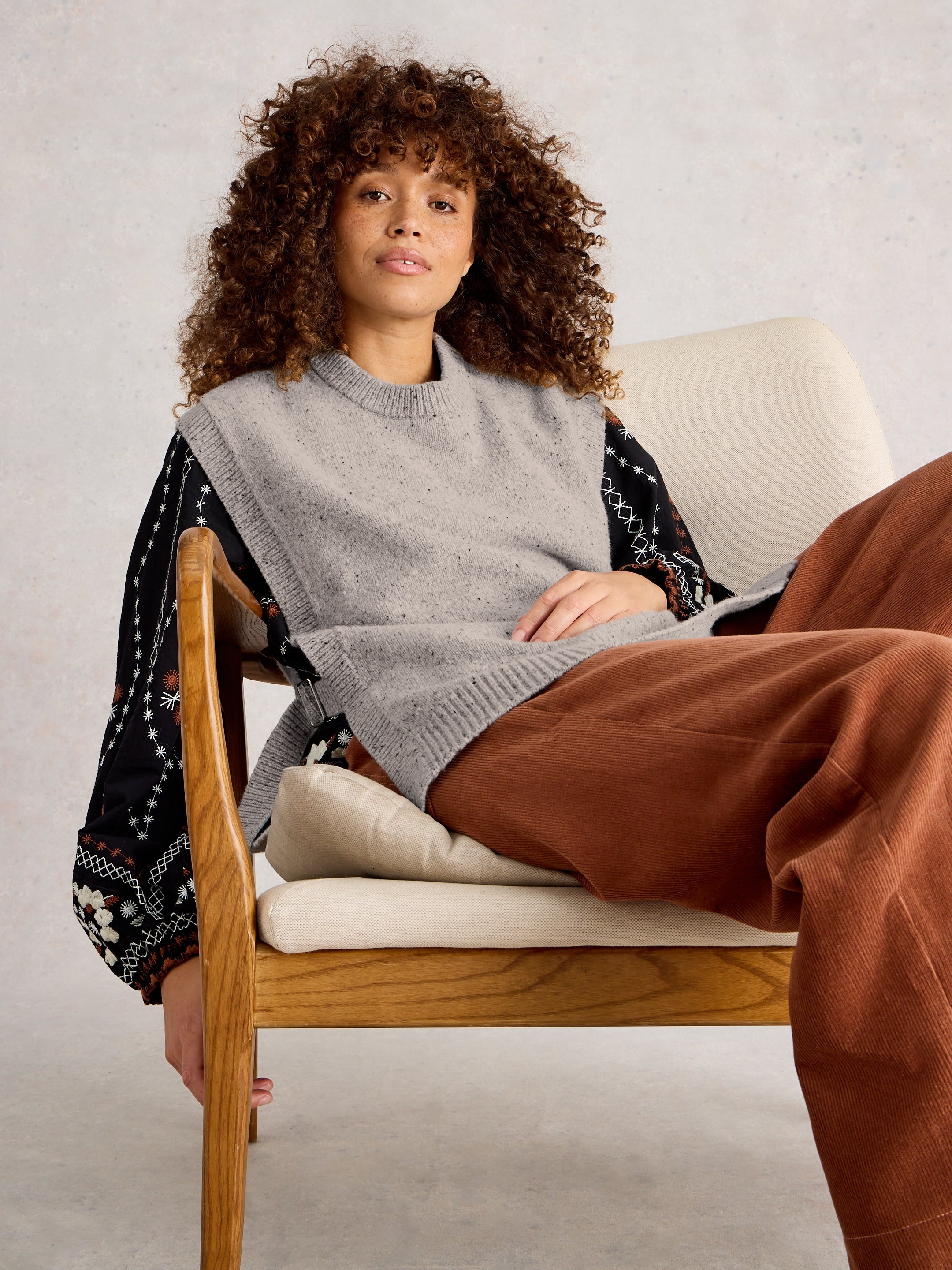 White Stuff 444086 Tanya Tabard Poncho