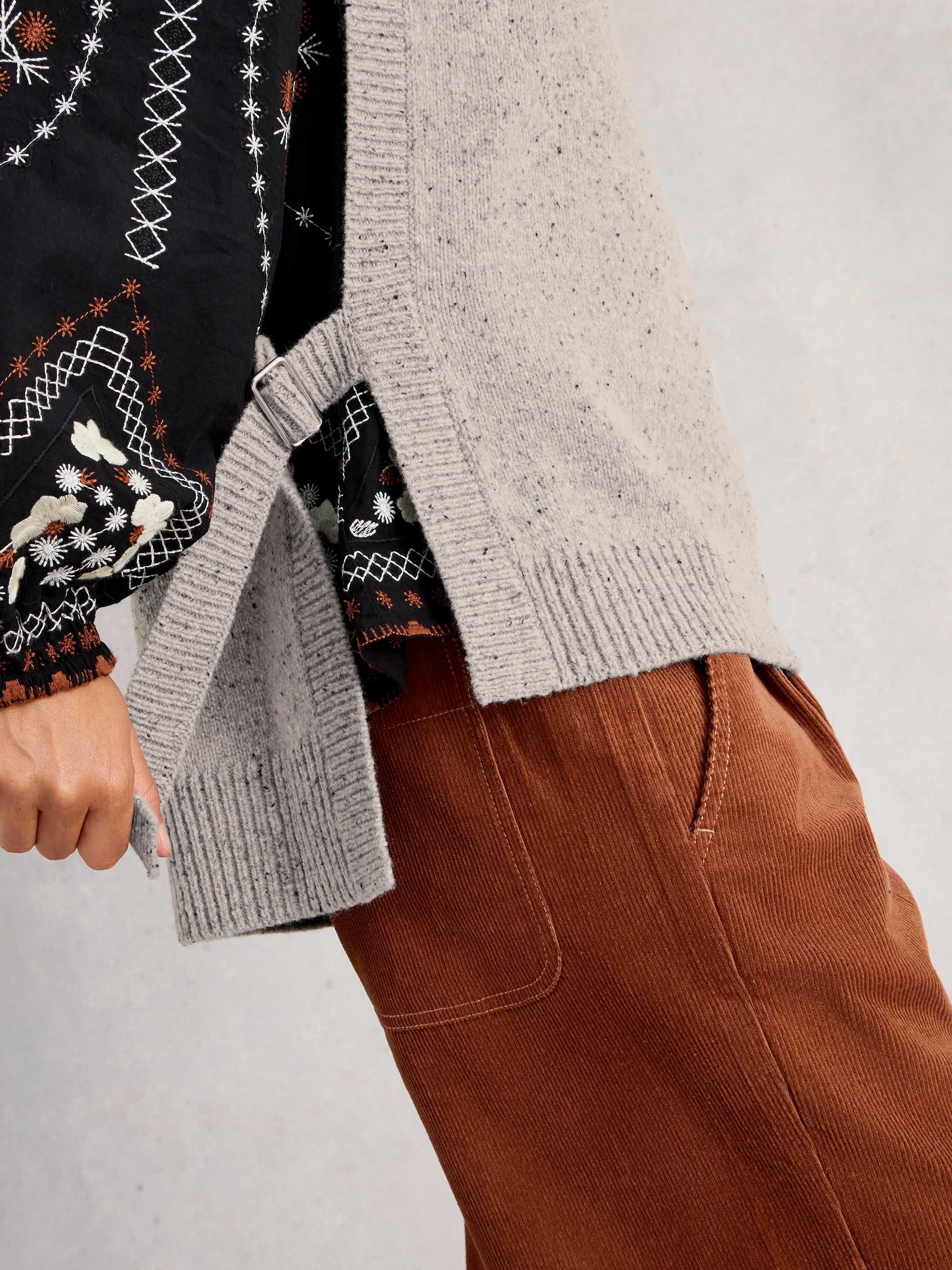 White Stuff 444086 Tanya Tabard Poncho