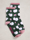 White Stuff 444096 Fluffy Ankle Sock