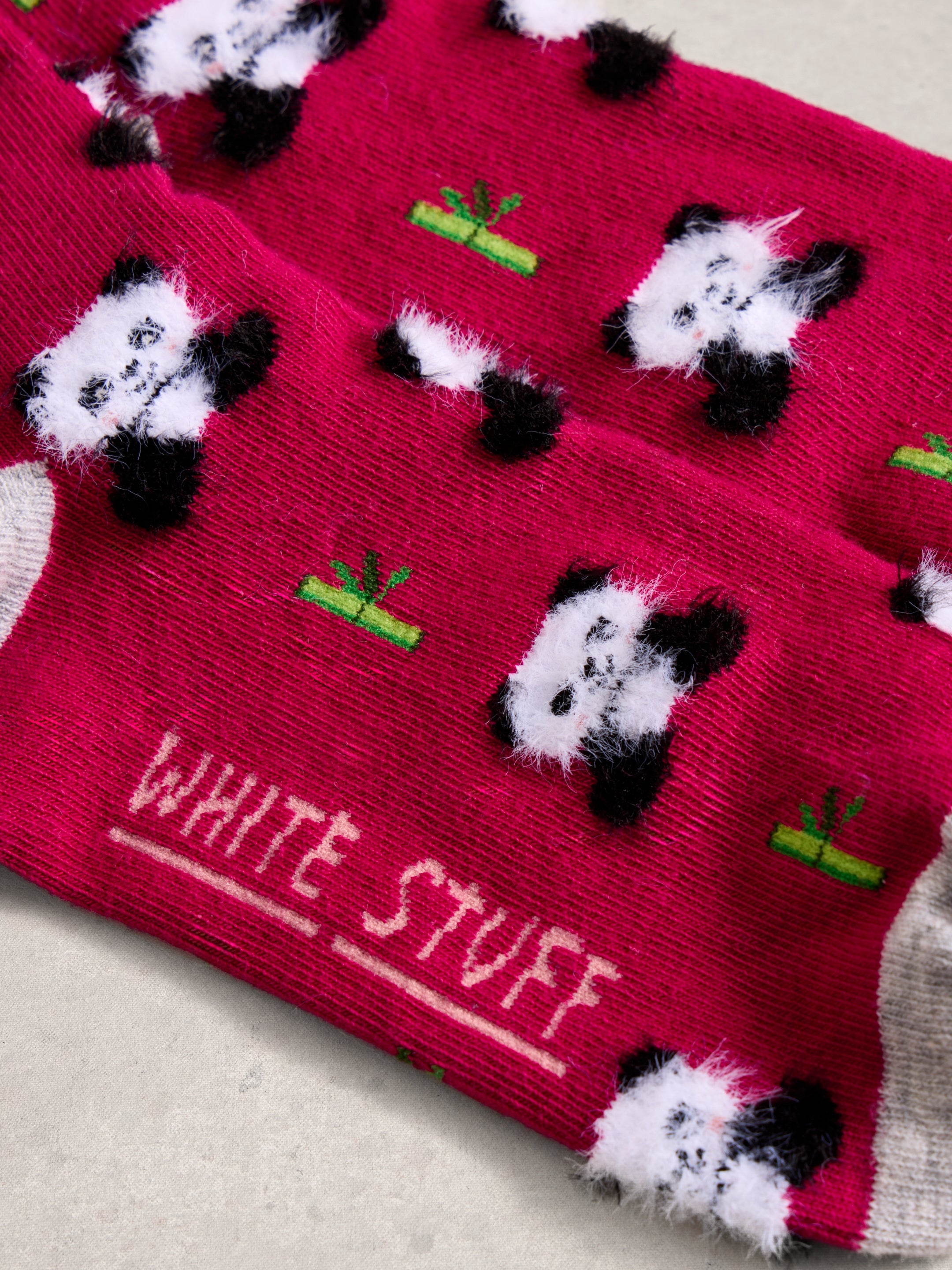 White Stuff 444096 Fluffy Ankle Sock