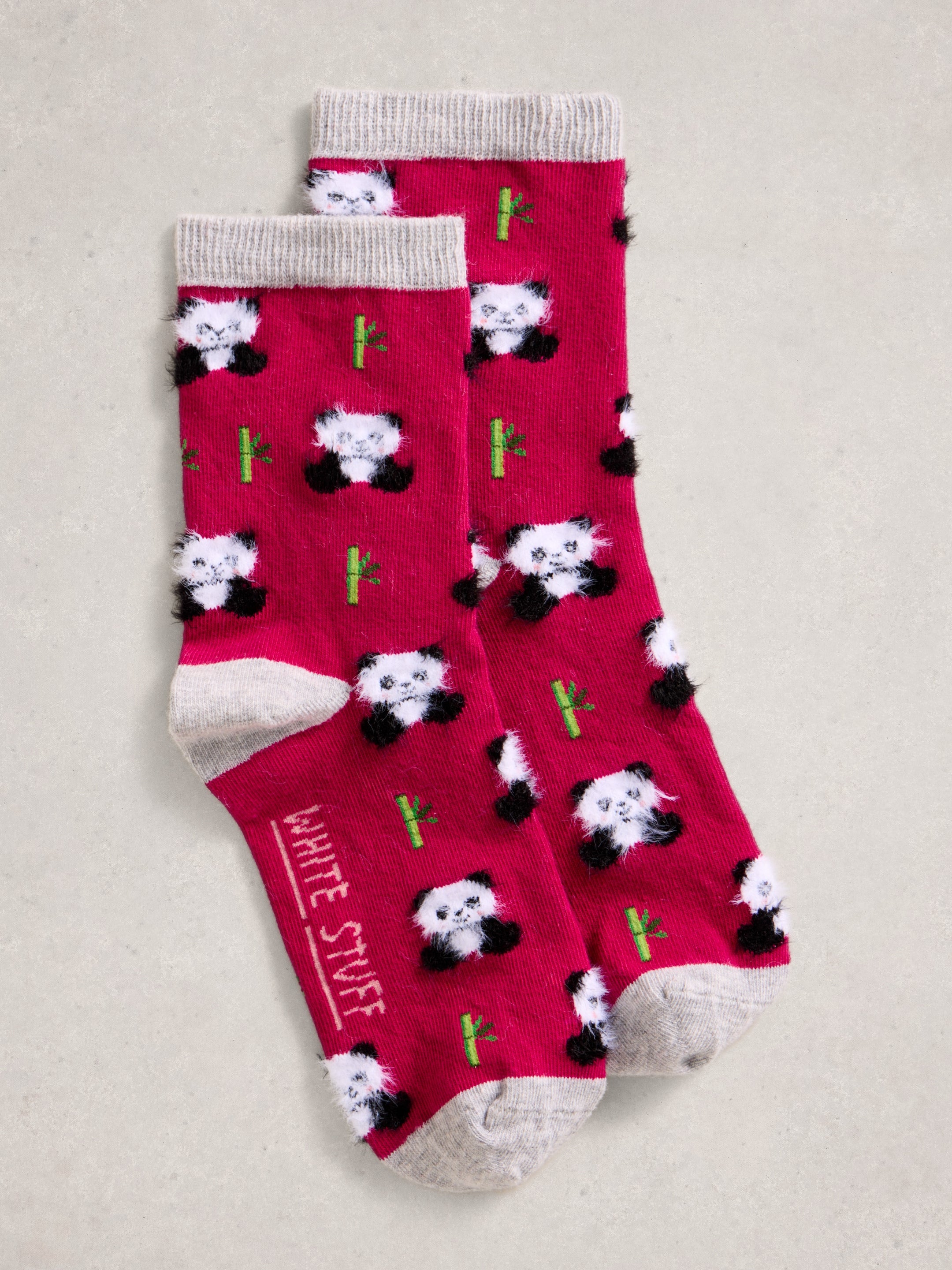 White Stuff 444096 Fluffy Ankle Sock