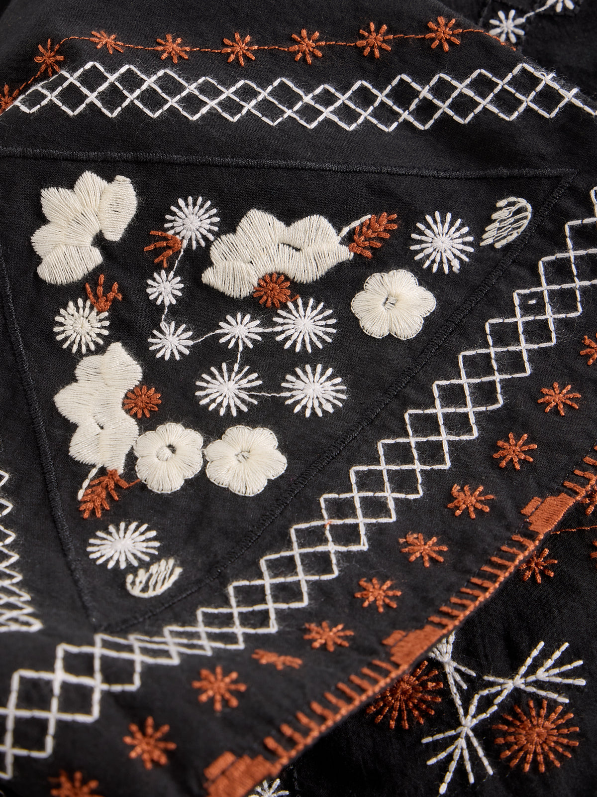 White Stuff 444296 Aurora Embroidered Dress