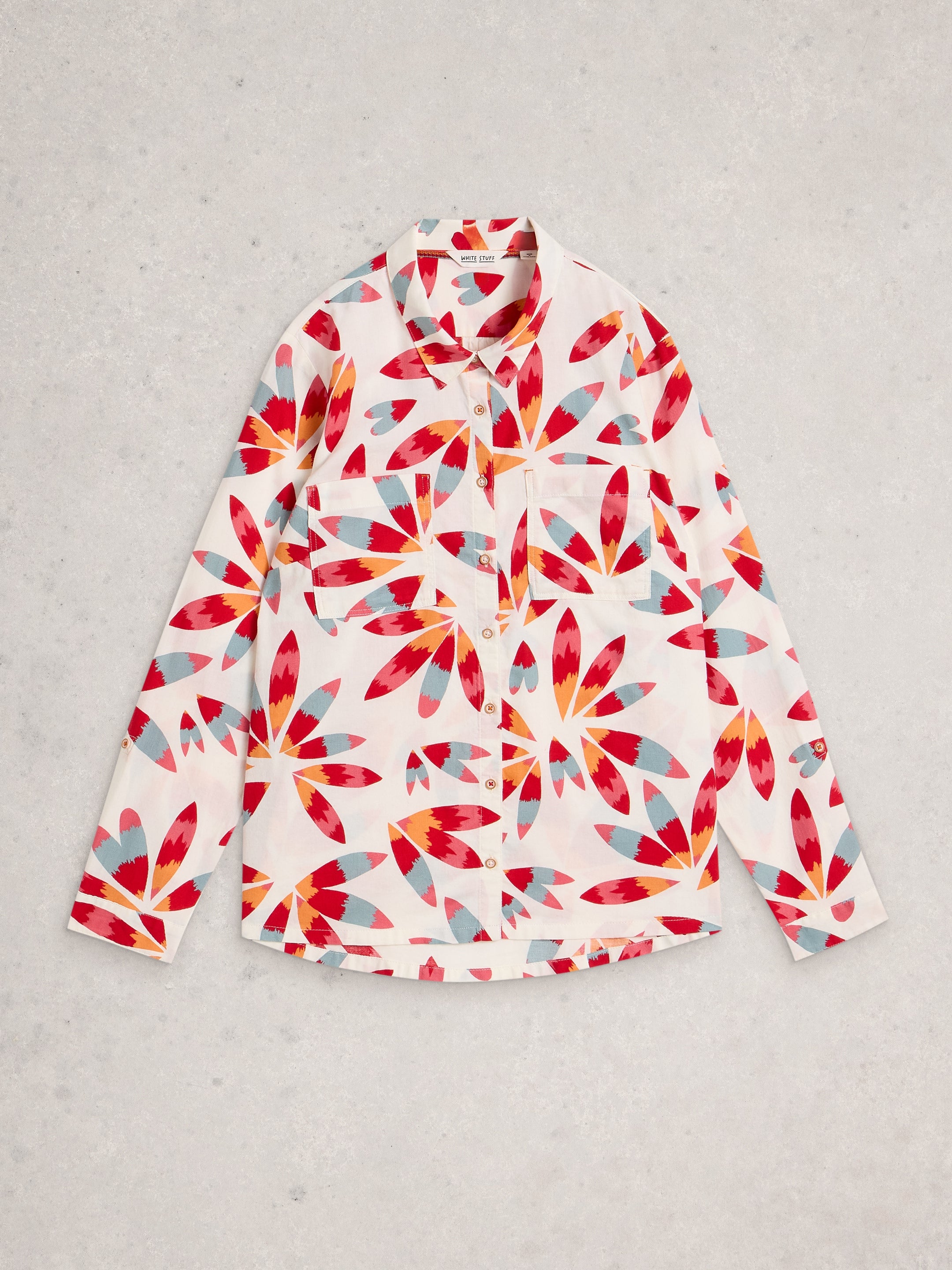 White Stuff 444302 SOPHIE HEMD AUS BIO-BAUMWOLLE