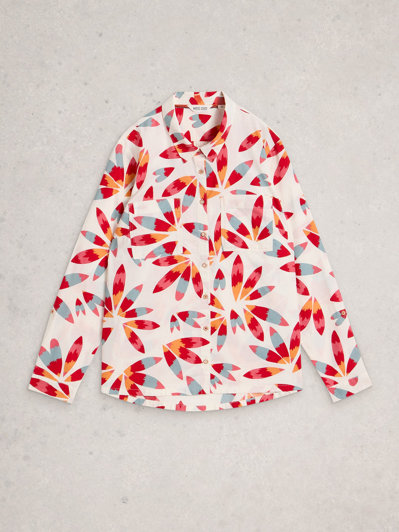 White Stuff 444302 SOPHIE HEMD AUS BIO-BAUMWOLLE