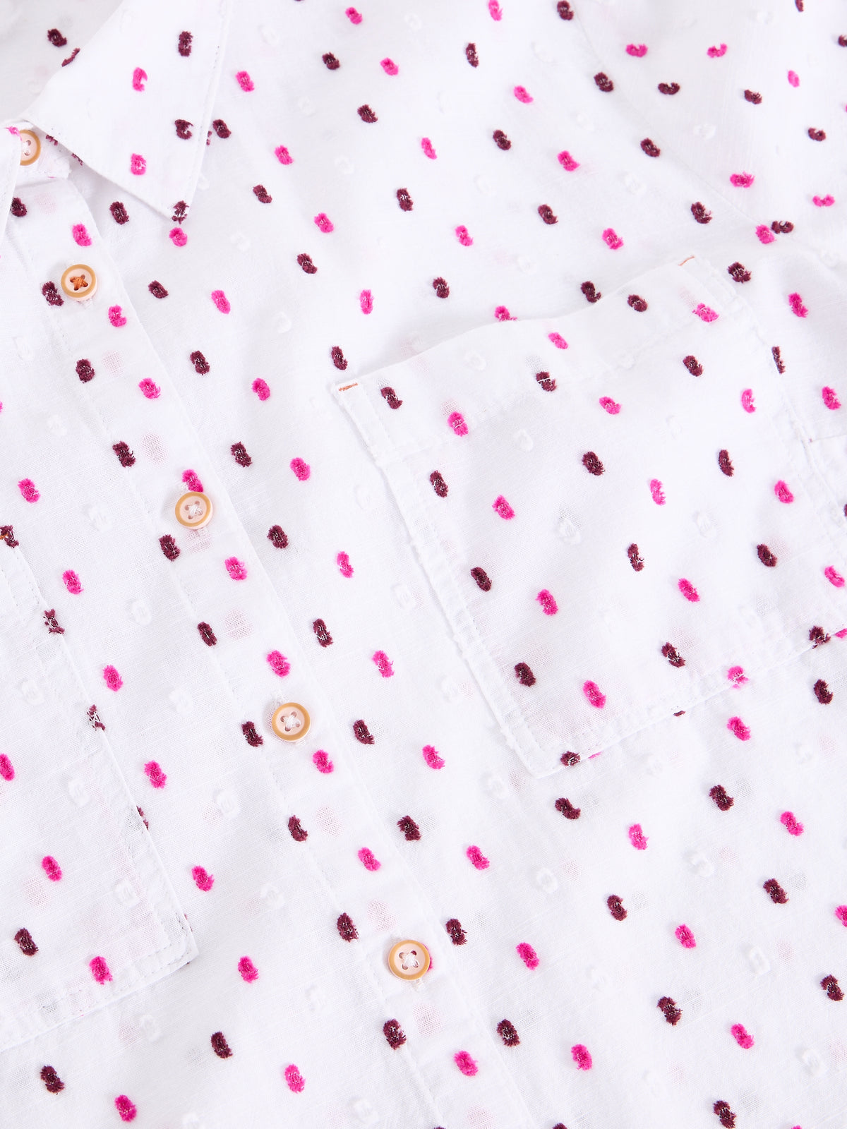 White Stuff 444302 SOPHIE HEMD AUS BIO-BAUMWOLLE