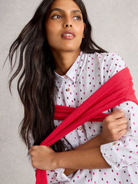 White Stuff 444302 SOPHIE HEMD AUS BIO-BAUMWOLLE