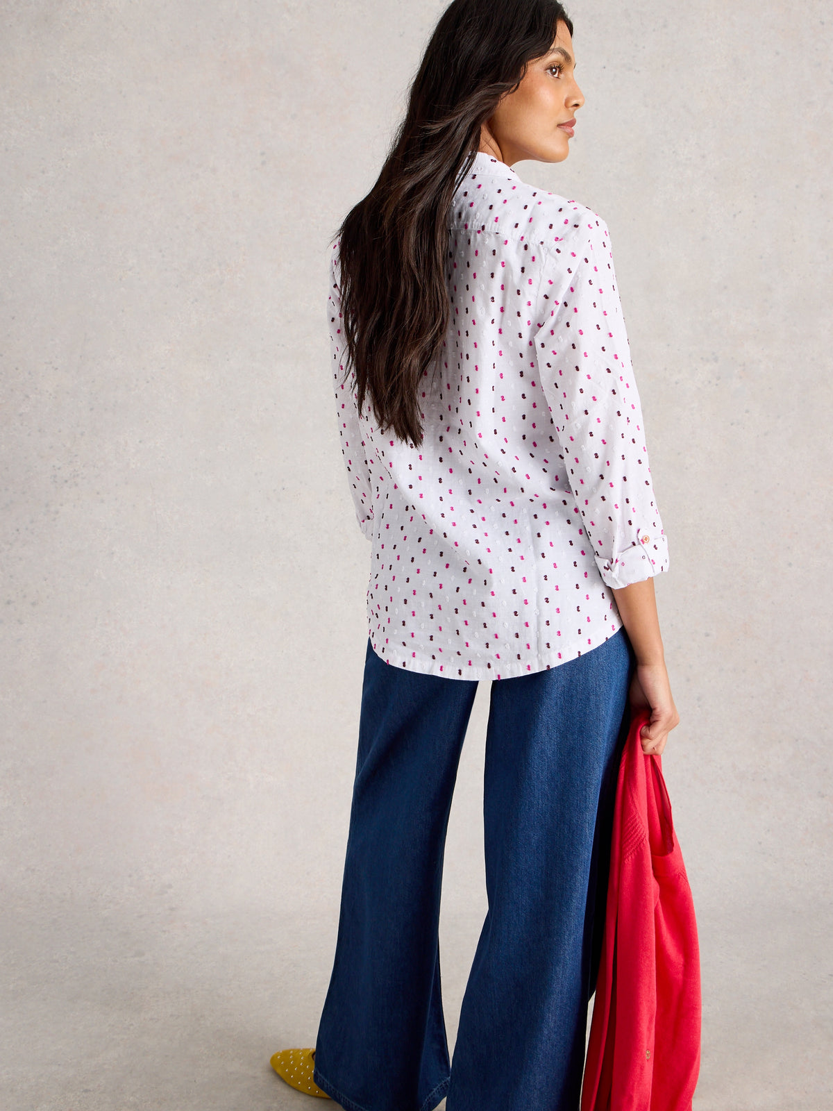 White Stuff 444302 SOPHIE HEMD AUS BIO-BAUMWOLLE