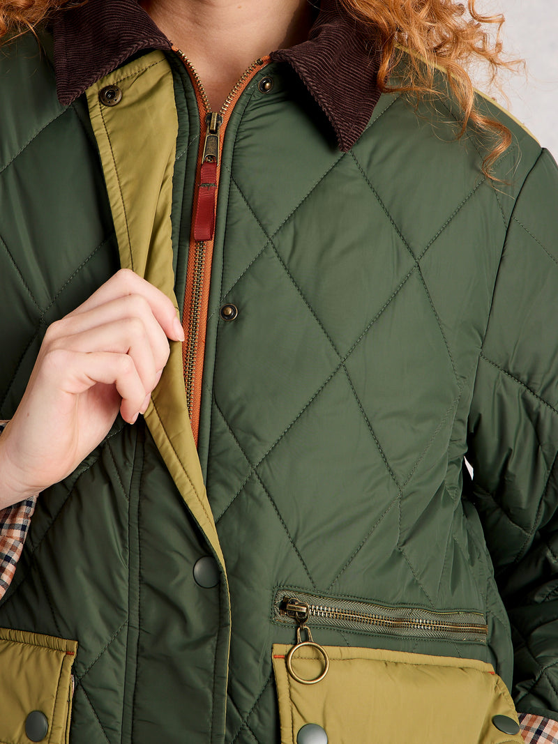 White Stuff 444305 Stella Langer Steppmantel