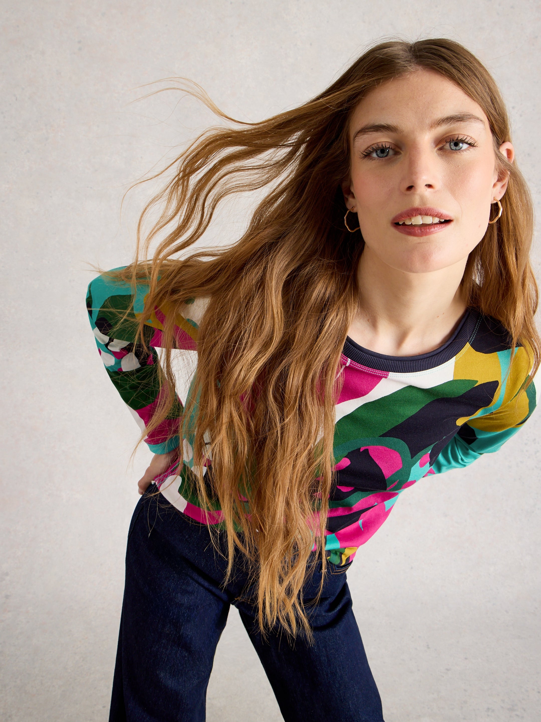 White Stuff 444317 Clara Ls Tee