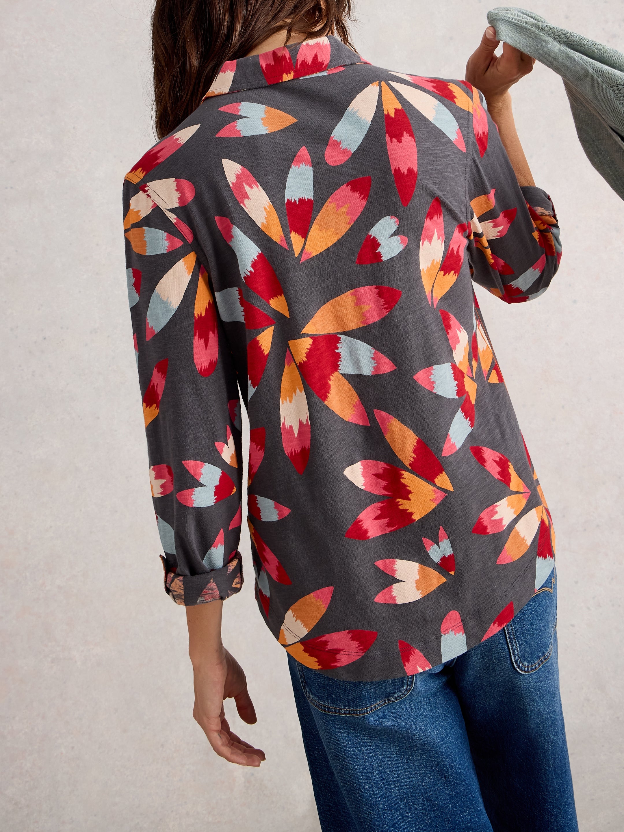 T-shirt en jersey ANNIE White Stuff 444334