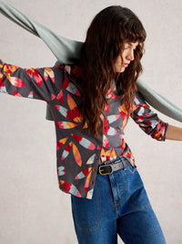 T-shirt en jersey ANNIE White Stuff 444334