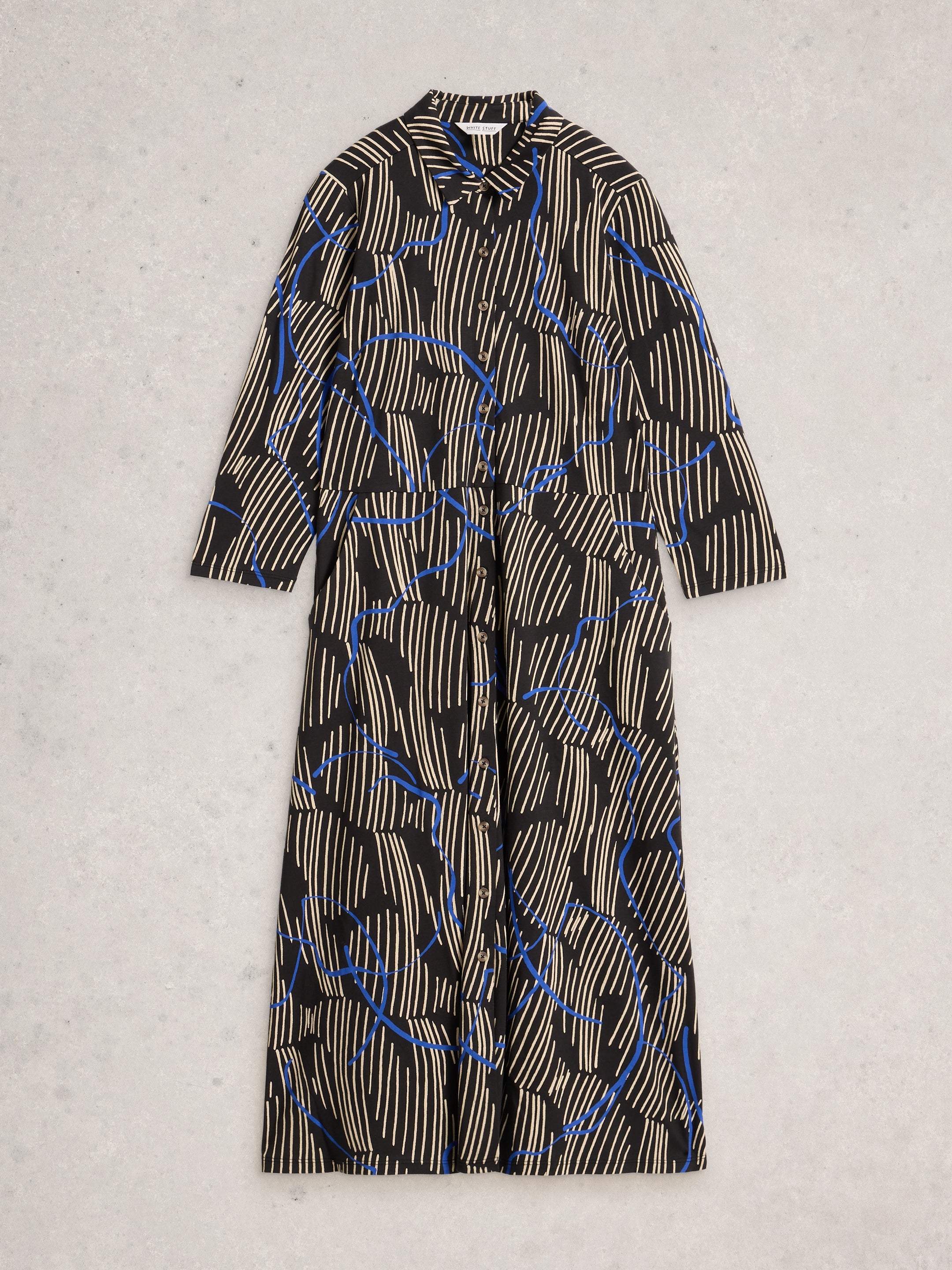 White Stuff 444340 Rua Jersey Shirt Dress