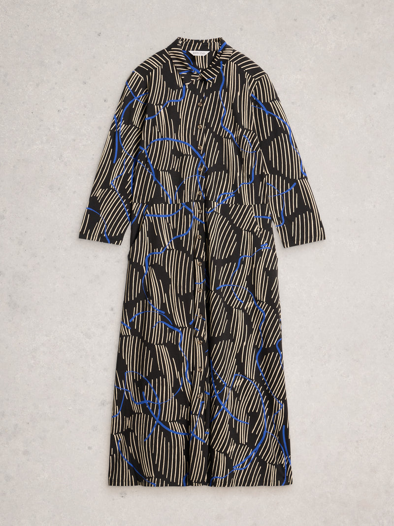 White Stuff 444340 Rua Jersey Shirt Dress