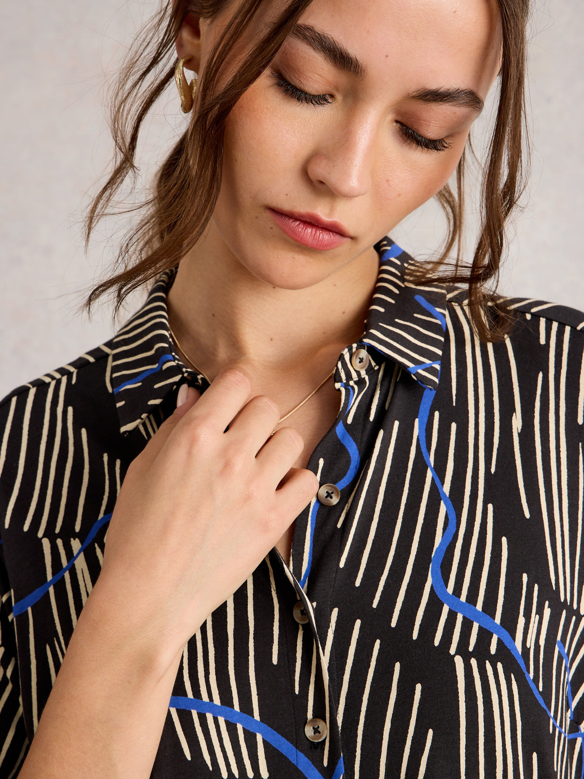 White Stuff 444340 Rua Jersey Shirt Dress