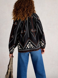 White Stuff 444356 Aurora Embroidered Top