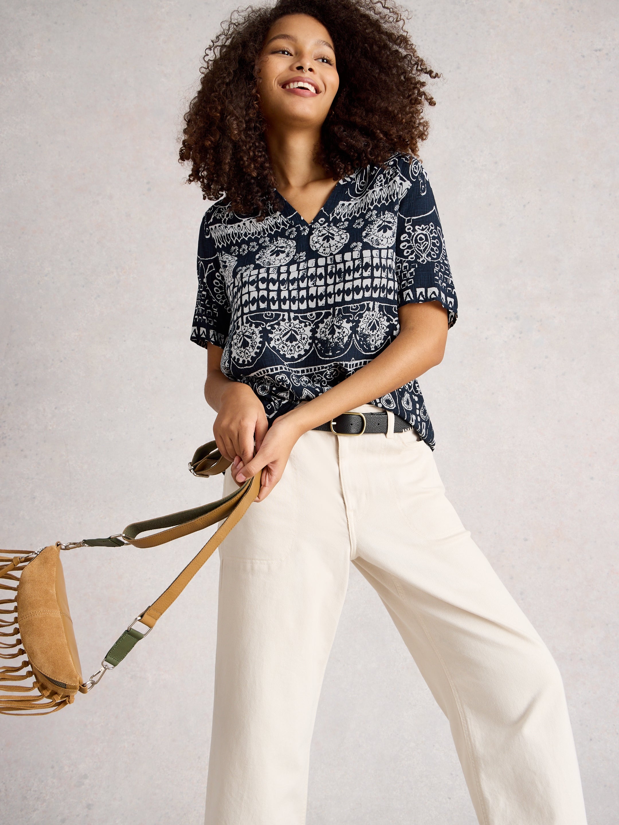 White Stuff 444365 Elisa Top